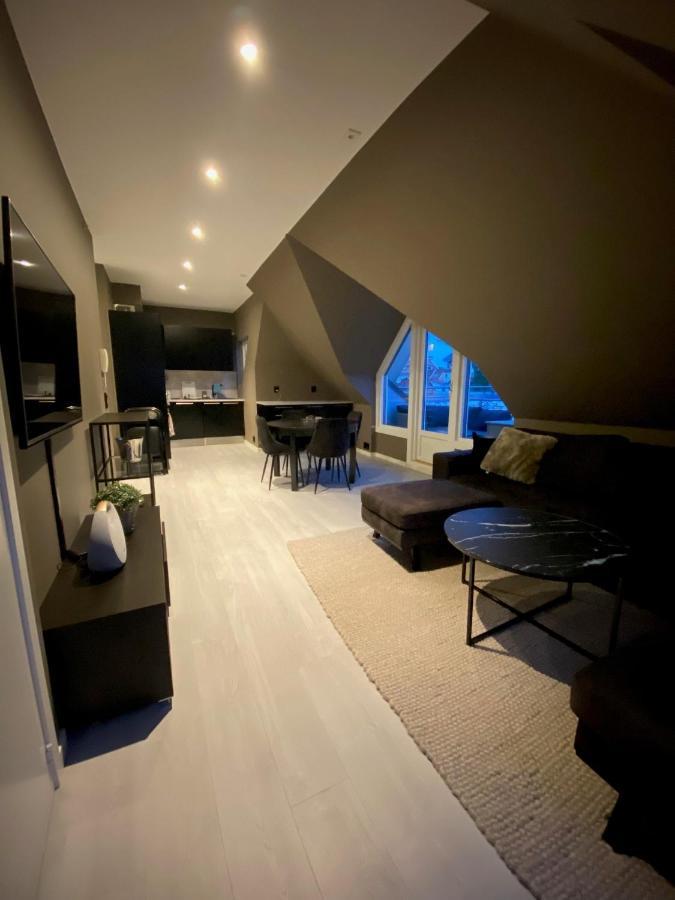 Penthouse With Private Balcony In The City Centre Of Bergen Apartamento Exterior foto